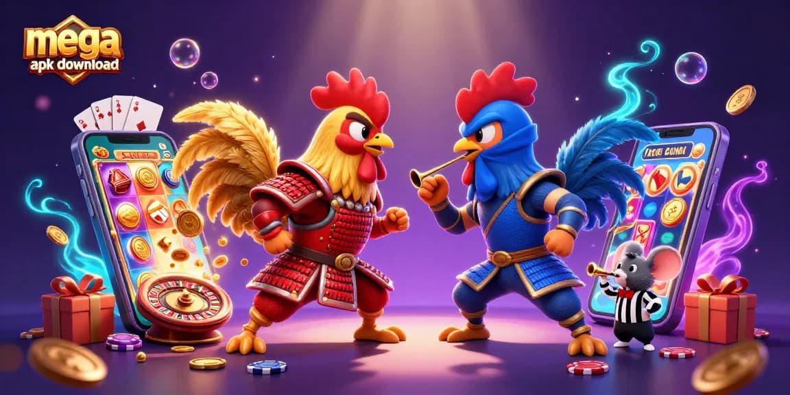 Experience the excitement of mega apk download with thrilling slot games and animated characters!