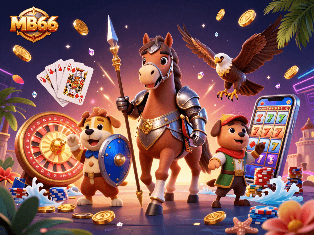 Play thrilling casino games at MB66 with vibrant graphics and exciting prizes!