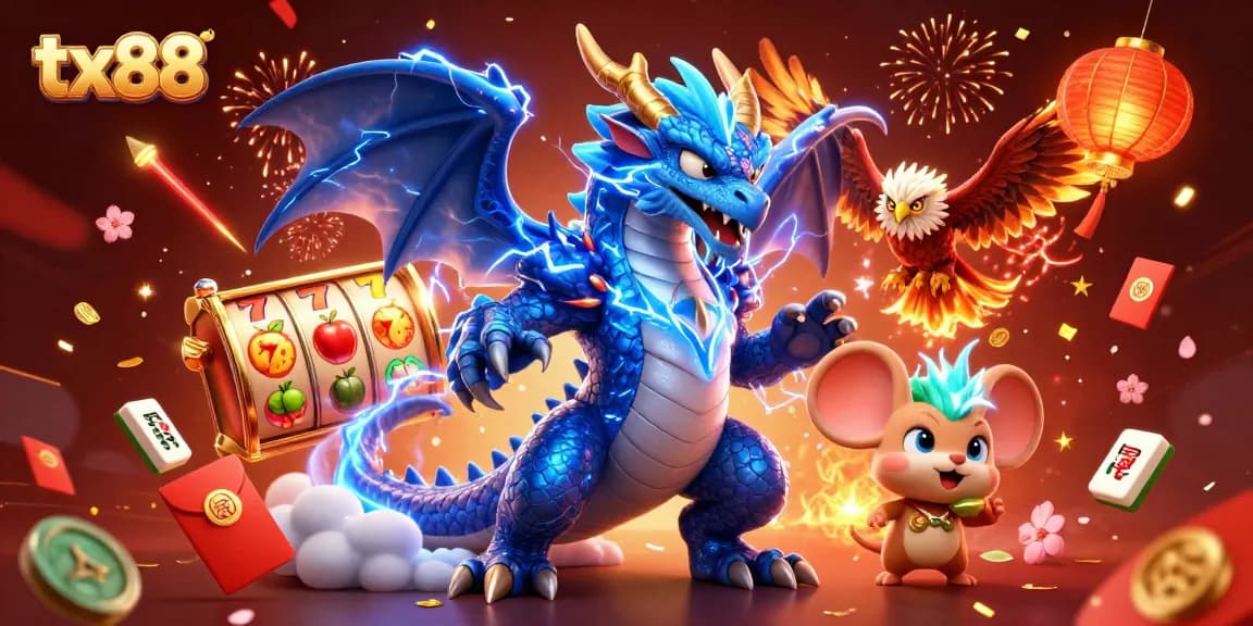 Engage with slots action as tx88 showcases an electrifying 3D casino scene featuring dynamic characters.