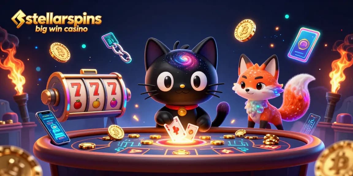 Engage in thrilling gameplay at the stellarspins big win casino with cosmic-themed slots.