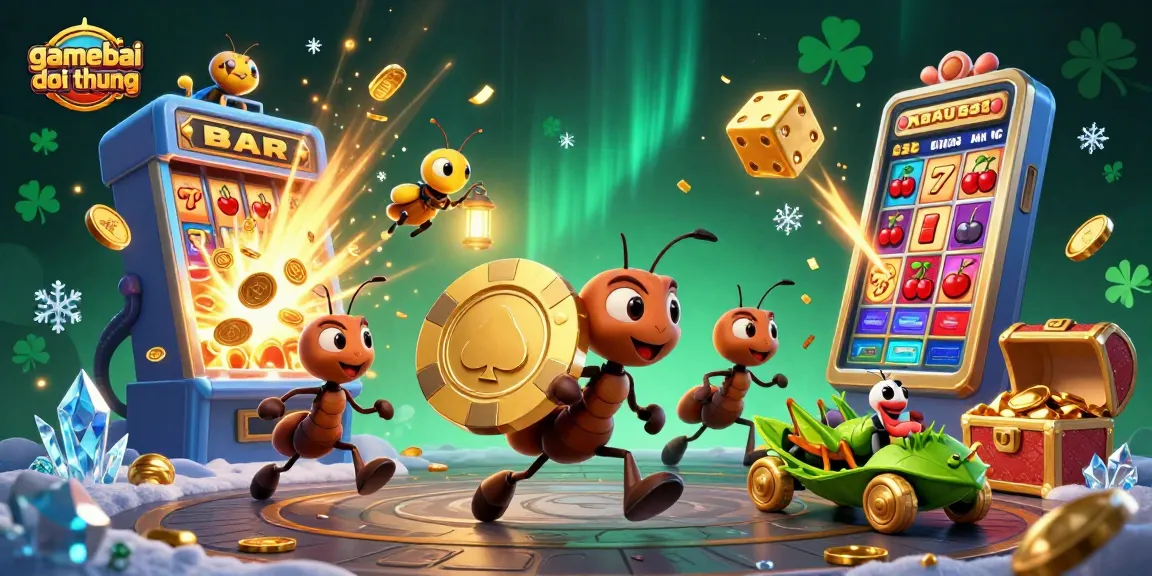 Experience the thrill of game bai doi thuong with a dynamic team heist in a colorful casino world.