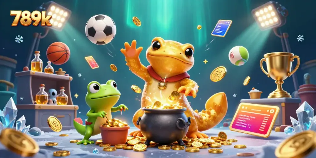 Experience thrilling gameplay with 789k where golden coins and sports action converge in a vibrant arena.