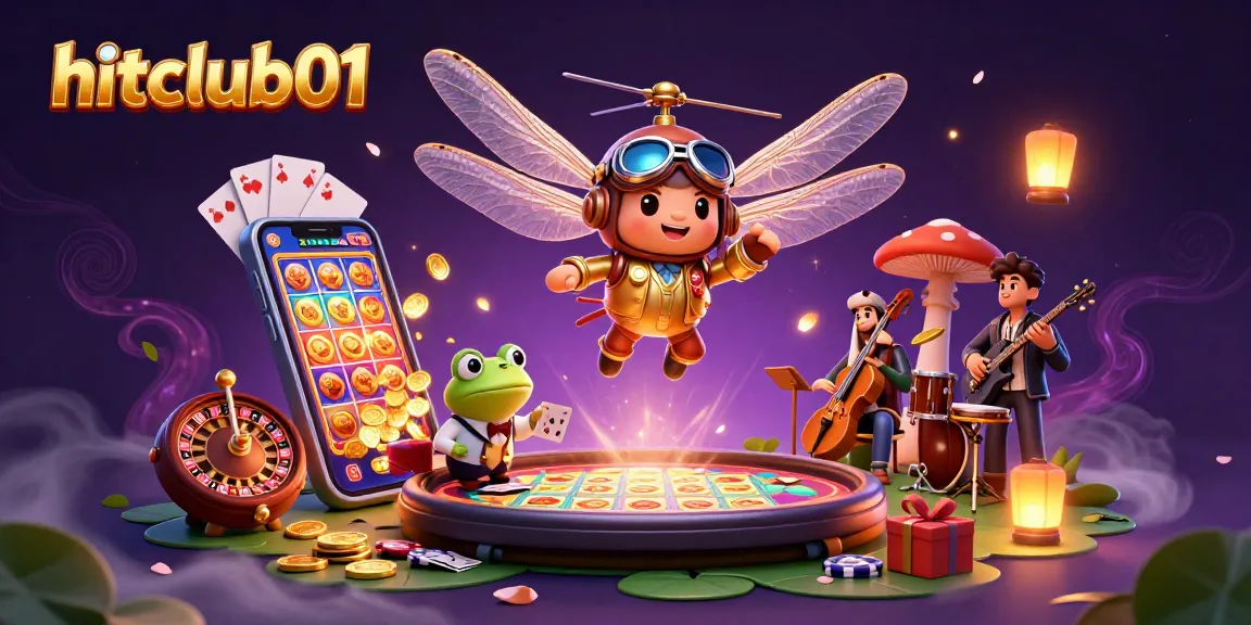 hitclub01 captivates players with thrilling casino experiences featuring vibrant characters and games.
