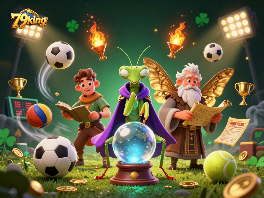 Experience thrilling moments in sports betting with 79king featuring animated fortune teller and dynamic elements.