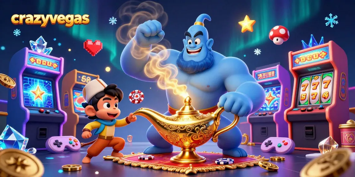 Spin to win big with crazyvegas in a vibrant scene filled with slot reels and jackpot excitement.