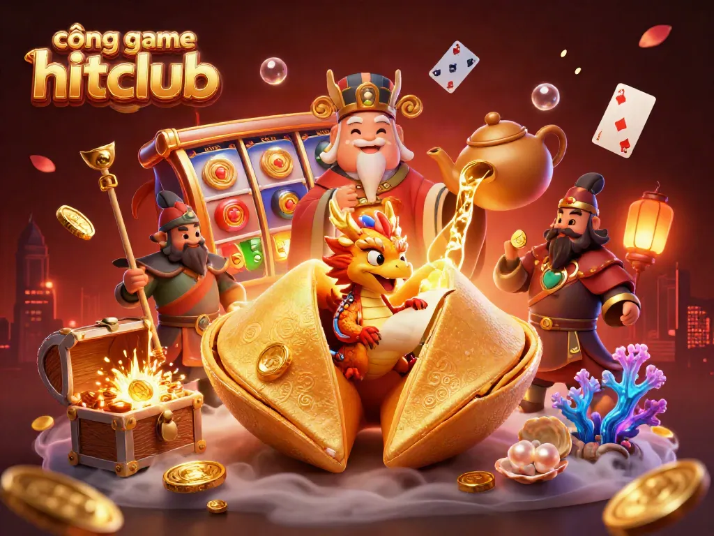 Experience the vibrant world of cổng game hitclub with a dynamic golden cookie scene, embodying thrilling gameplay.