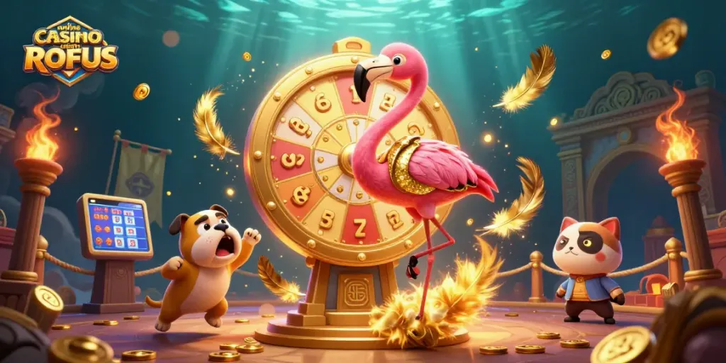 Spin the giant prize wheel at online casino uden ROFUS while experiencing thrilling gameplay!