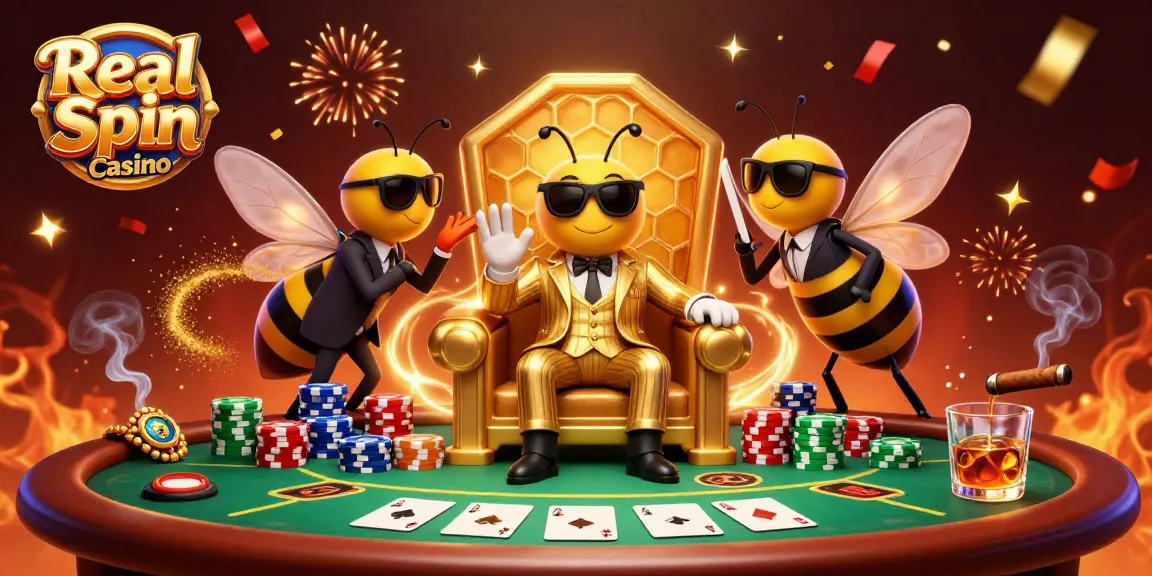 Speel bij Real Spin Casino met spannende gokkasten en tafelspellen, ervaar krachtige winsten.