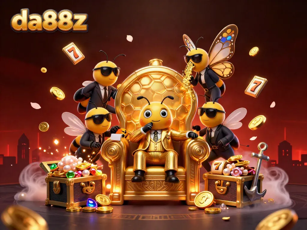 Spin the slot reels and uncover treasures at da88z, featuring vibrant characters and dazzling gems.