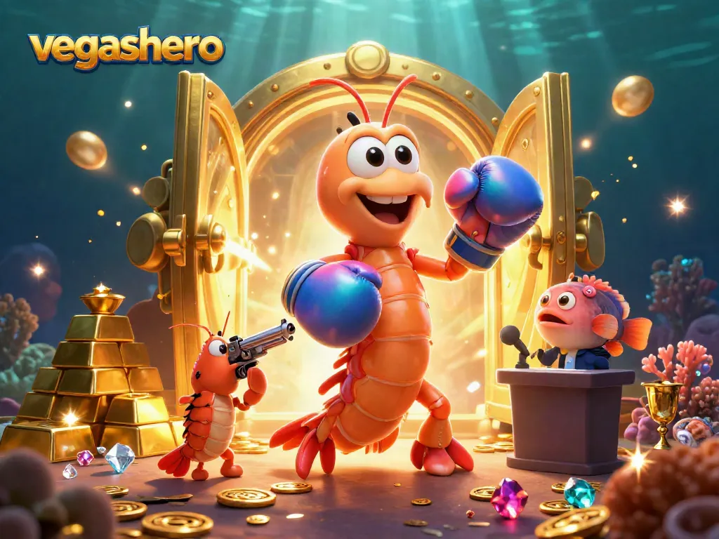 Experience thrilling gameplay with vegashero in this vibrant 3D casino adventure filled with treasure.