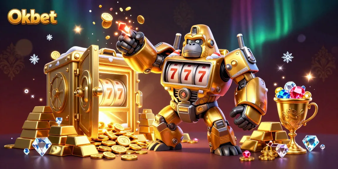 Join the excitement at Oxbet with a vibrant 3D illustration showcasing winning elements and jackpot excitement.