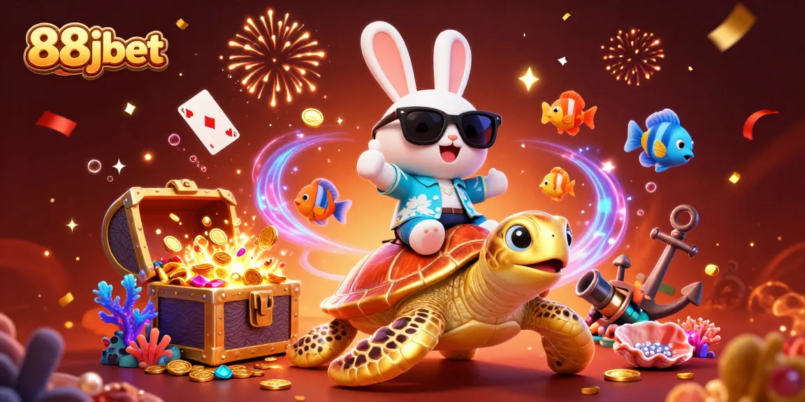 Experience the thrill with 88jbet in this vibrant casino-themed underwater adventure.