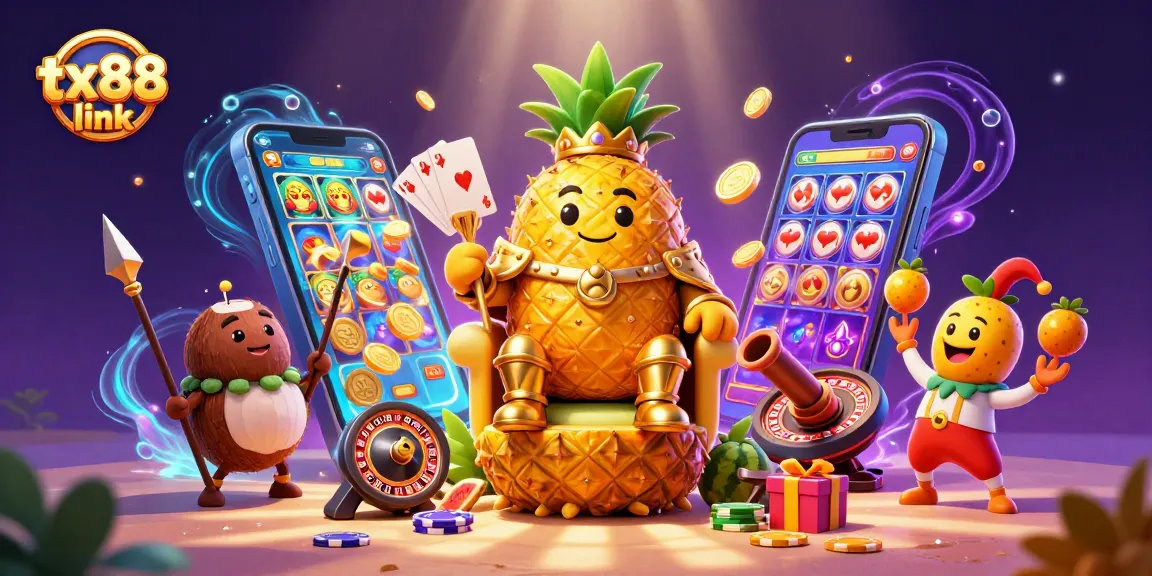 Experience thrilling casino actions with tx88 link at an exciting beach casino scene