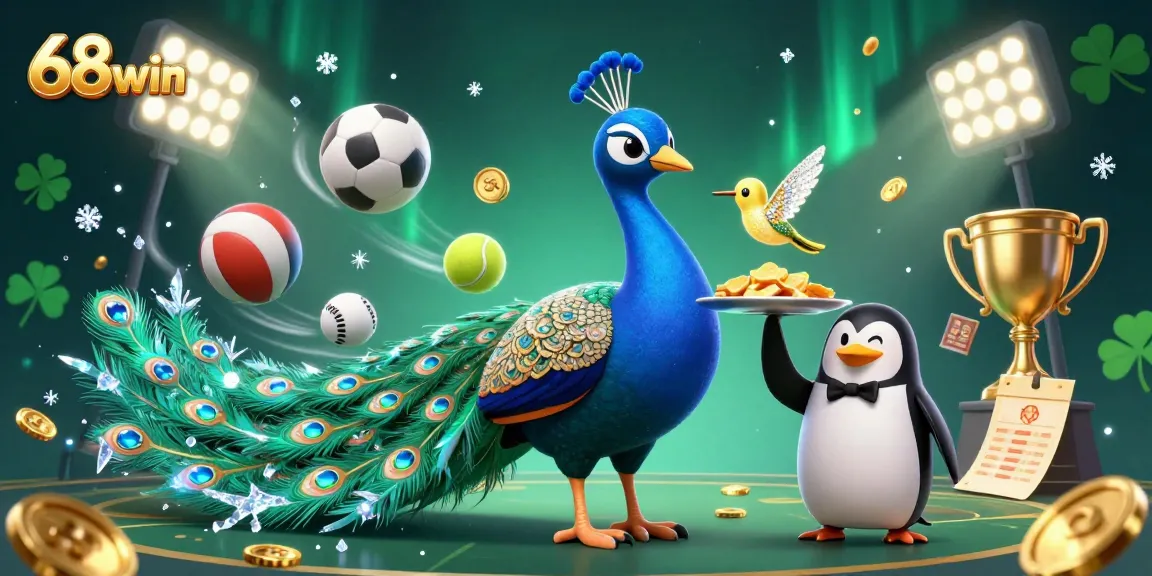 Experience exciting winnings at 68win with dynamic sports betting and vibrant casino elements.
