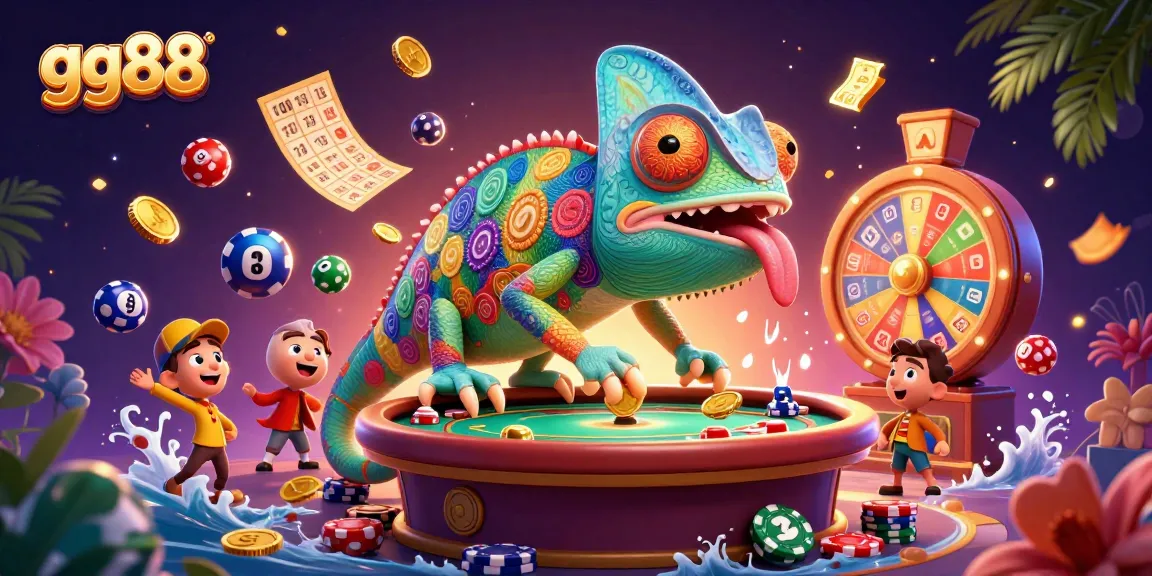 Engage in thrills at gg88, where a colorful chameleon casino owner brings excitement to the gaming scene.